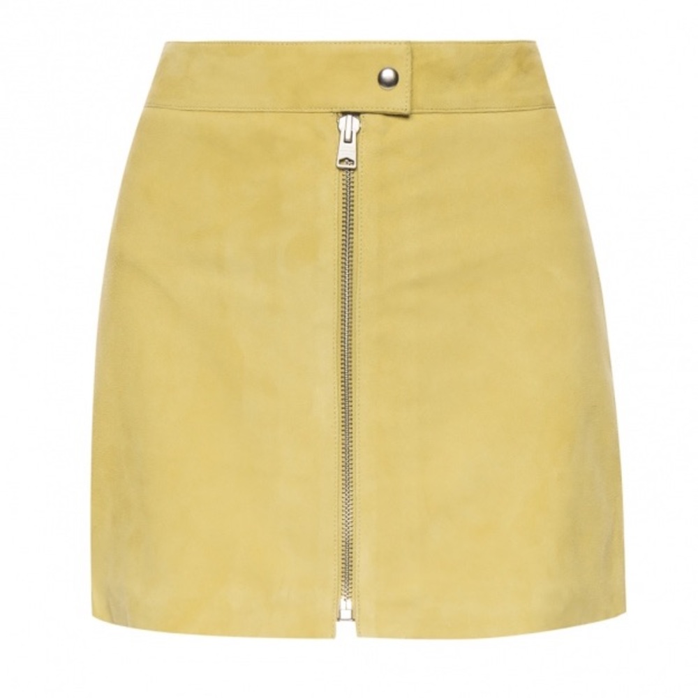 All saints suede mini skirt